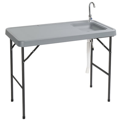 Patio Folding Fish Cleaning Table