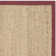 Auckland Bamboo Slat/Seagrass Brown/Tan/Red Area Rug