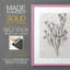 Decoupage Floral II, reproduction encadrée - bois massif-1200364910-1200364915