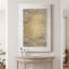 «Gold and Gray Exploration IX», reproduction d'art sur toile encadrée-1447575060