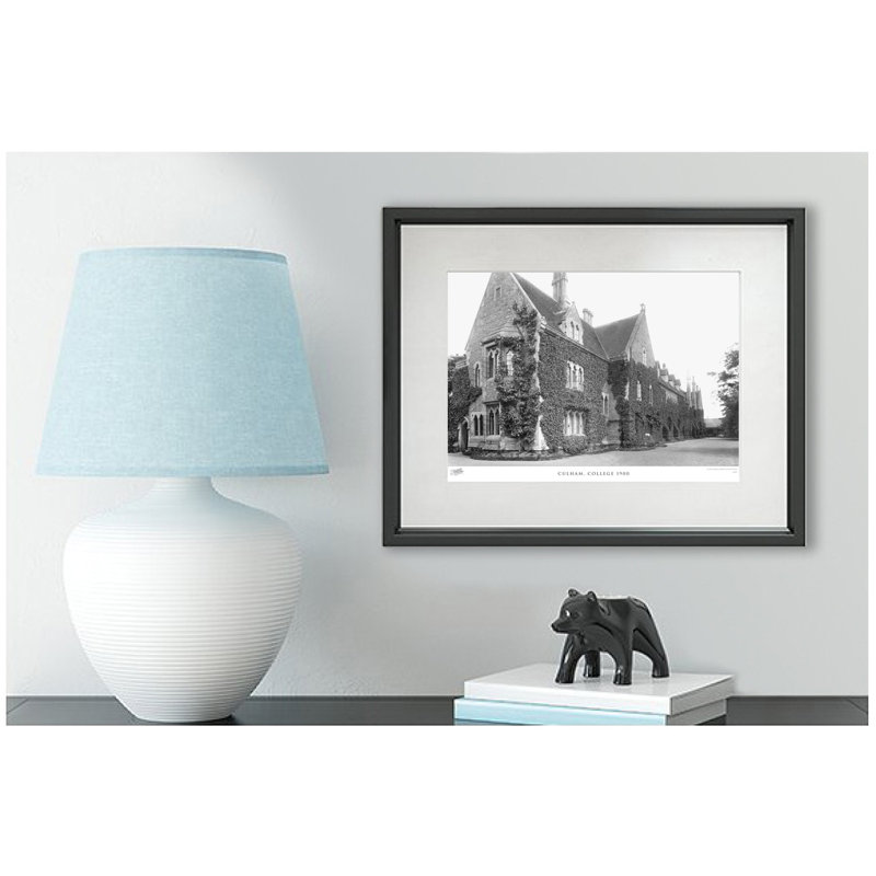 Culham, College 1900 1 Piece Single Picture Frame Wall Art, 28cm H x 36cm W x 2.3cm D