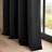 Ike Velvet Solid 80% Blackout Grommet Curtain Panels, Thermal Insulated Soundproof Drapes (Set of 2)-2129711285-2119930176