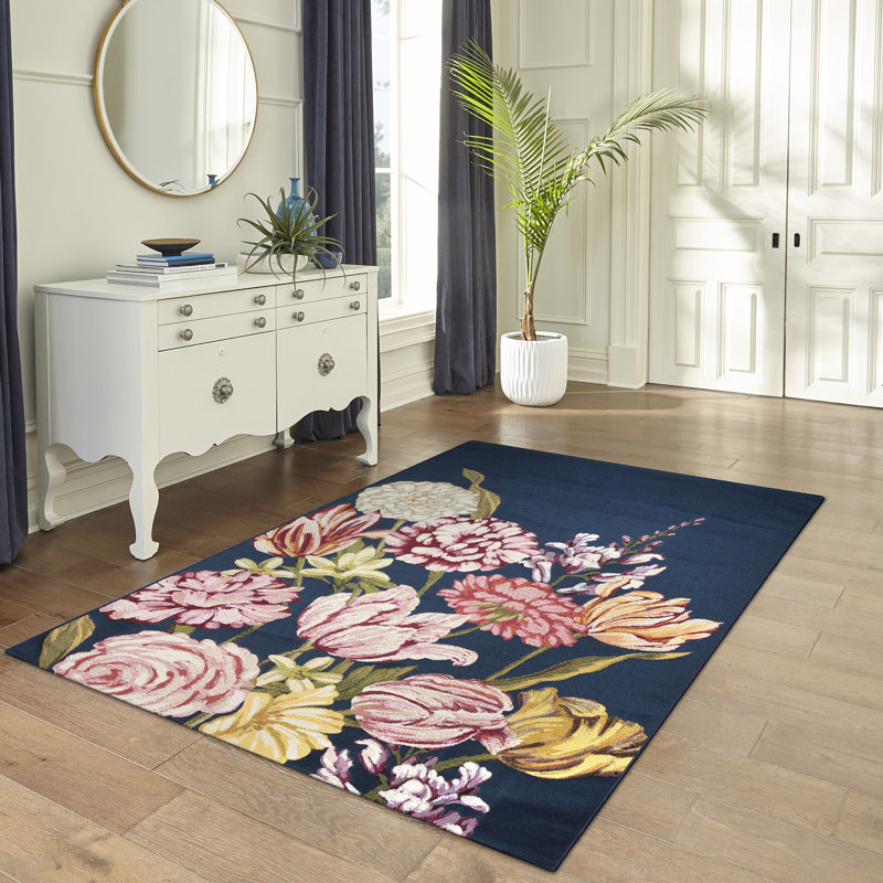Tapis intérieur / extérieur Joub Hallo Holland, Rectangle 7 pi 10 po x 9 pi 10 po