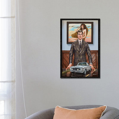 Day In The Studio. The Woman. by Sunflowerman - Gallery-Wrapped Canvas Giclée on Canvas