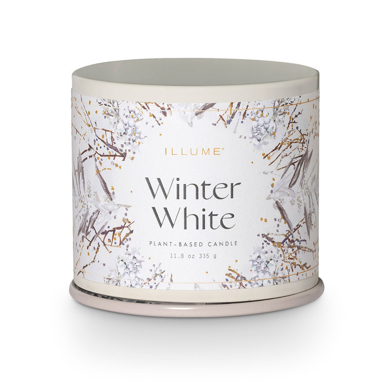 Winter White Soy Scented Jar Candle, 11.8 oz