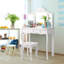 Demoss Kids Vanity Set with Mirror-318014149