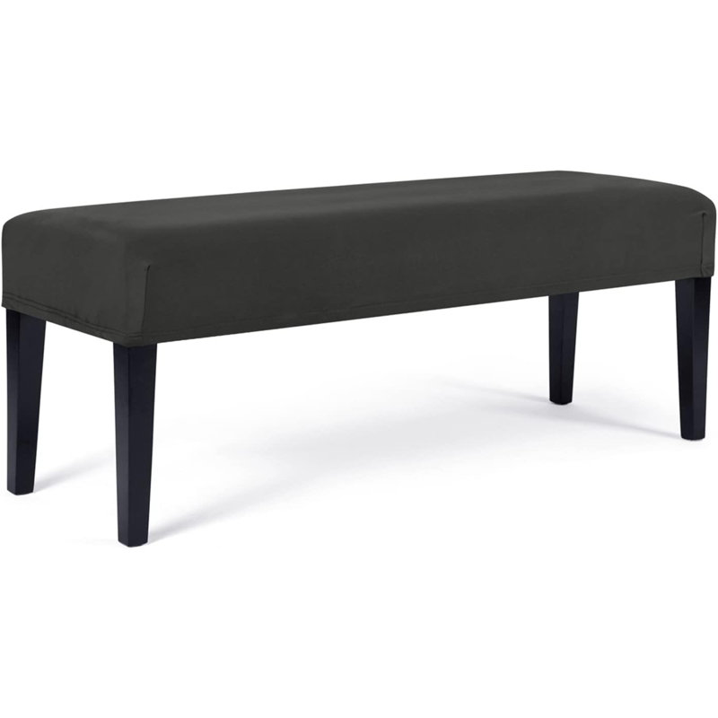 Housses de banc de salle à manger Housses de coussin de siège rembourrées en élasthanne extensible pour la cuisine (grand)