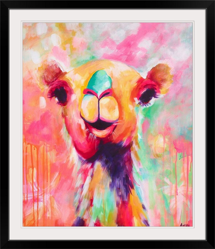 «Hanna» par Aaden, reproduction d'art, H 24 po x l 20 po x P 1,5 po, Toile