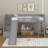 Twin Size Loft Bed With Slide-1303614072