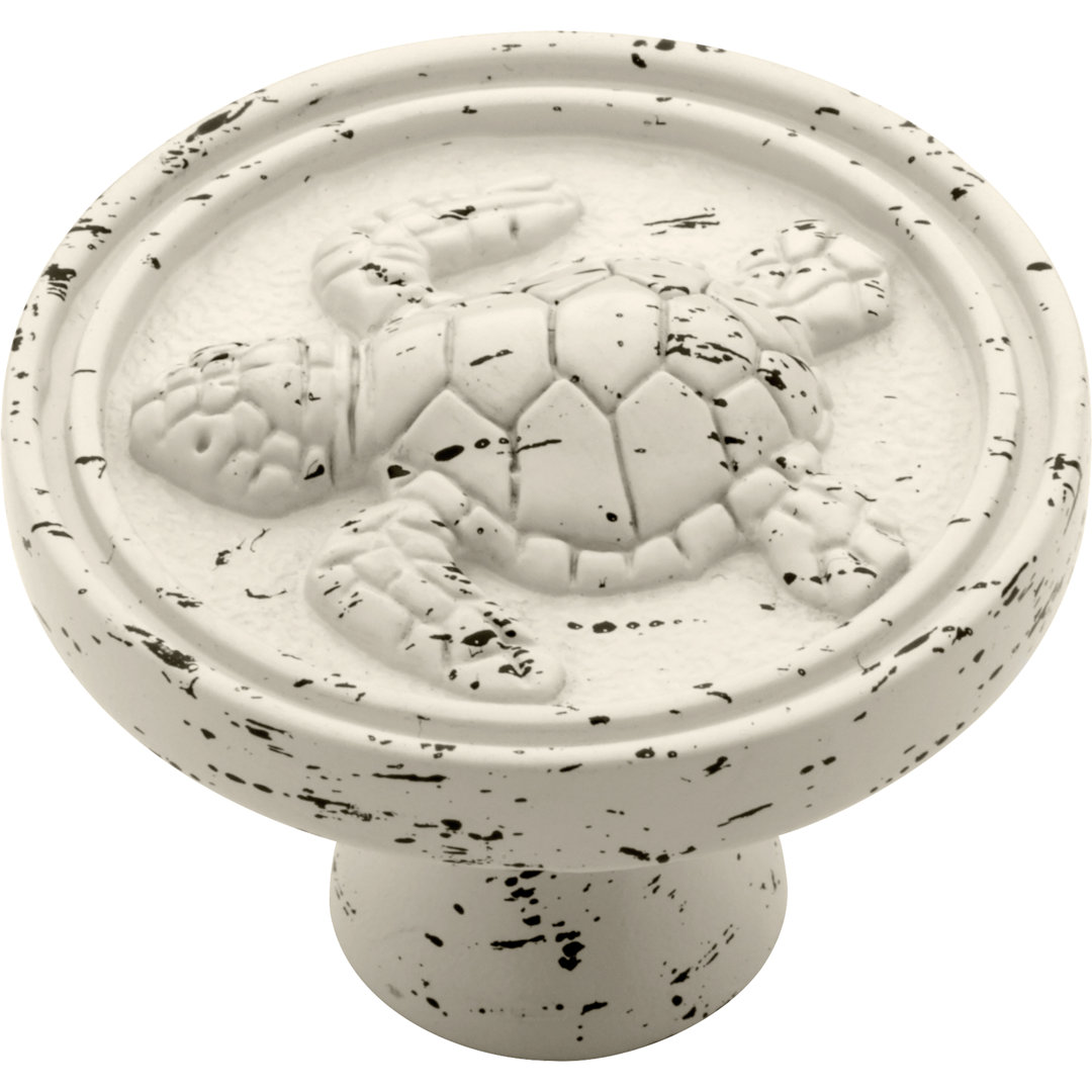 Seaside Cottage 1 7/16" Diameter Round Knob (Set of 5) Franklin Brass 