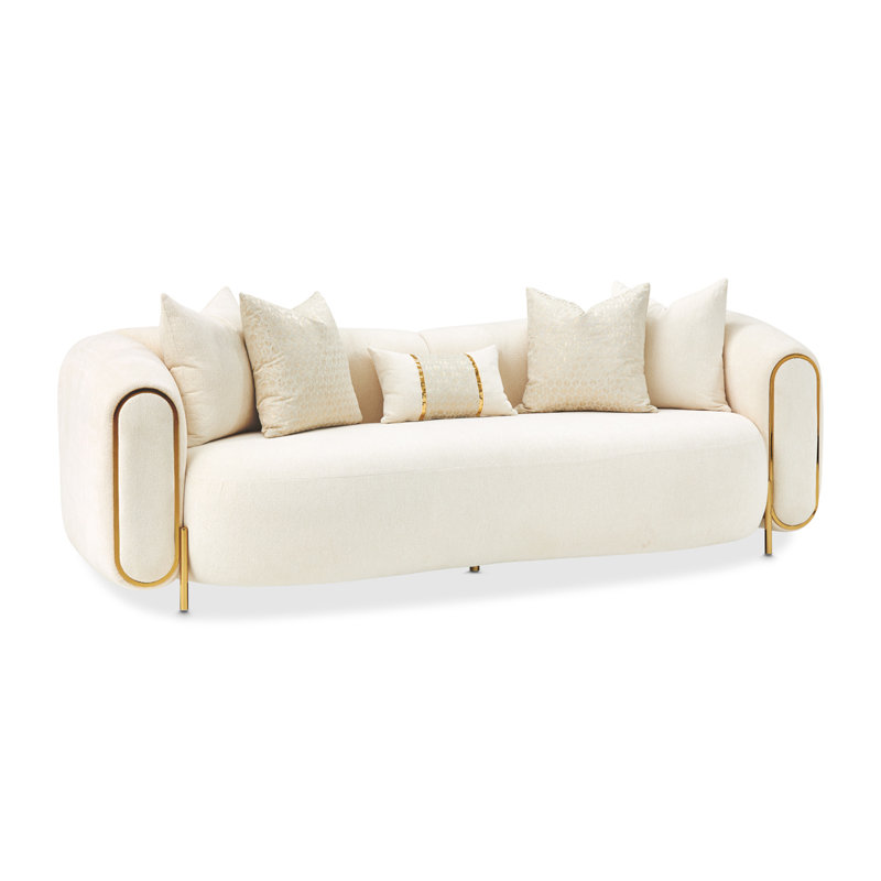 Sassani Sofa, 31" H x 100" W x 38.5" D