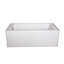Sydney 60" x 32" Alcove Soaking Acrylic Bathtub-9229603-49367737-88772169
