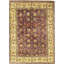 Tabriz Wool Area Rug in Rose/Ivory
