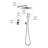 Petar Pressure-Balanced All-In-One Kit with Rough in-Valve-95249308
