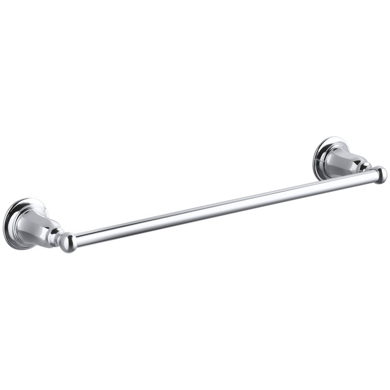 Kelston Towel Bar, Polished Chrome, 18"W