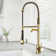 Zurich 27" H 1-handle Pull-Down Kitchen Faucet