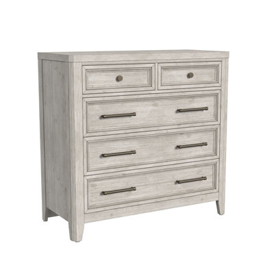 Jemma 5-Drawer Solid Wood Chest by Birch Lane