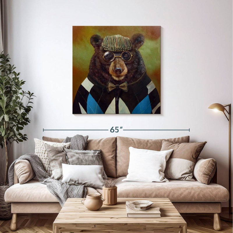 Brampt Papa Bear Sweater, 39" H x 39" W