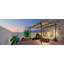 Pergola murale d'extérieur durable 10 * 10Ft