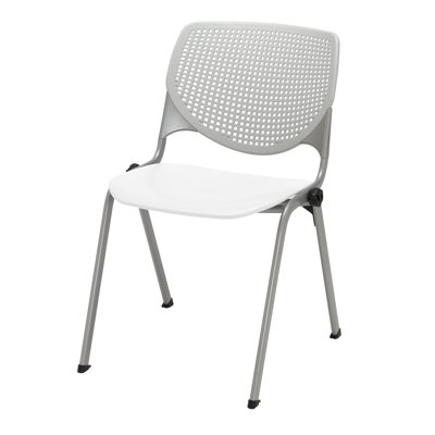 Chaise empilable en poly sans accoudoirs Kool