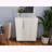 Modern White Sideboard with Gold Handles