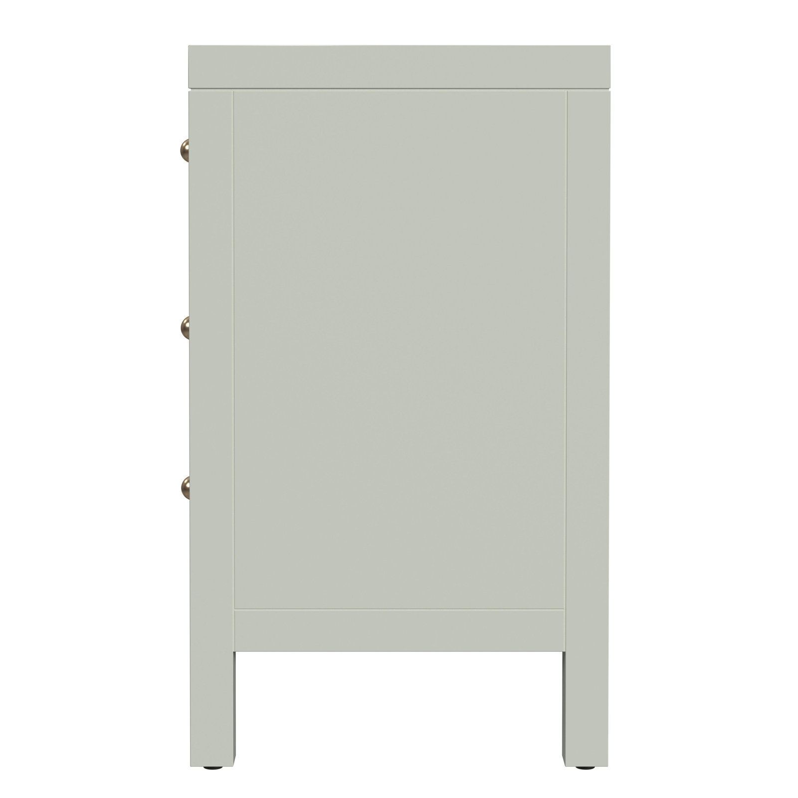 Celine 25" 3-Drawer Dresser, Sage Green
