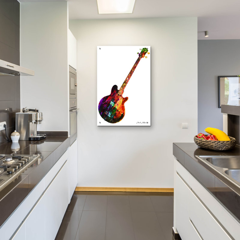"Guitare 10" par Mark Ashkenazi, H 36 po x l 24 po x P 0,2 po