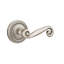 Scroll Privacy (Bed & Bath) Door Lever with Round Rosette-1778335257-1778335236