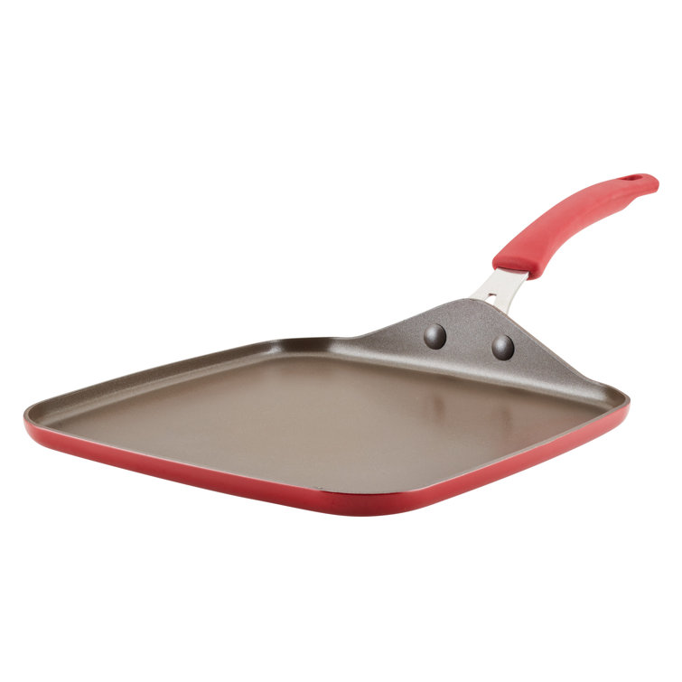 Rachael Ray Cook + Create Aluminum Nonstick Square Stovetop Griddle Pan,  11-Inch & Reviews