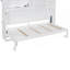 Lit escamotable mural avec armoire supérieure, tablettes, conception pliable peu encombrante avec lumière USB, idéale pour les petits appartements et les studios-1095737143