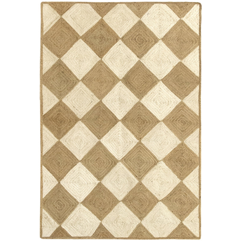 Ilene Geometric Hand Woven Area Rug, Rectangle 120 x 170cm
