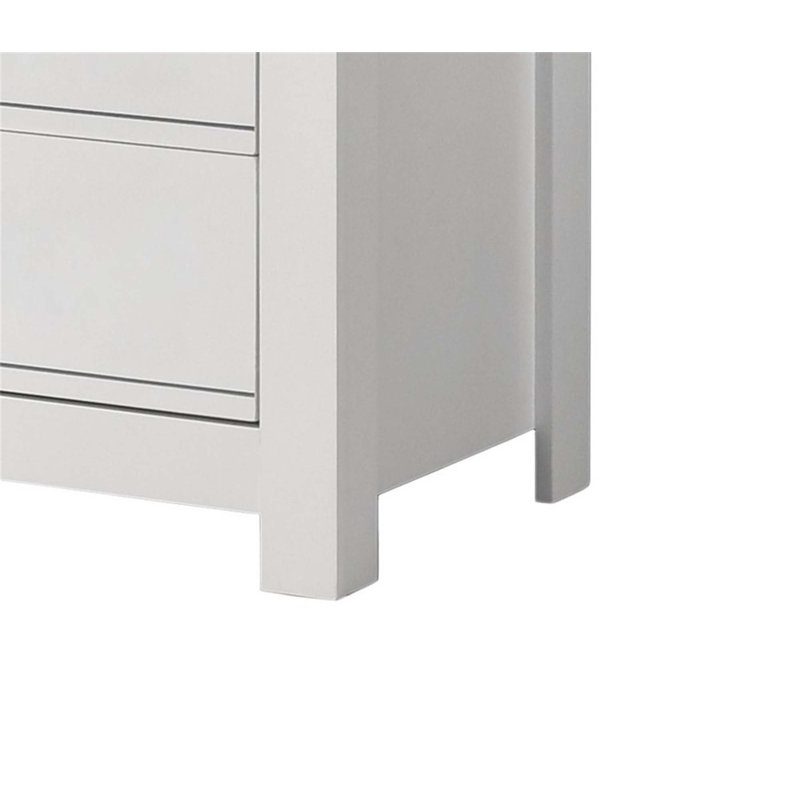 Commode 5 tiroirs blanche Cosmo