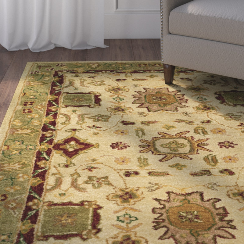 Ladd Wool Pile Oriental Rug, Rectangle 8' x 10'