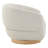 Upholstered Swivel Barrel Accent Arm Chair