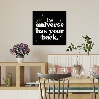 «The Universe Has Your Back», art contemporain abstrait