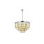 Lustre à niveaux unique 17 lumières Yazmin-27969457-27969458