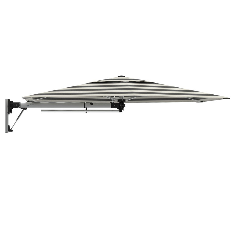 Shadowspec Retreat The Wall Mounted Umbrella, Black/White