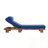 Lounge Chaise Set With Headrest and Retractable Side Tray-1009042208