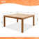 Rafael Square Teak Outdoor Dining Table