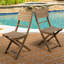 CHAISE PLIABLE 4 PIÈCES