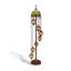 Lampes sur pied bronze et fer