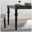 Ensemble de salle à manger en bois foncé de style urbain Leviton: table, 4 chaises et banc