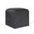 Distressed Black Faux Leather