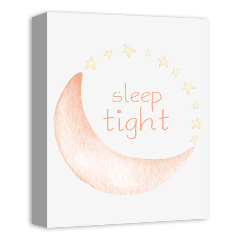 «Sleep Tight Stars», art sur toile, H 14 po x l 11 po x P 1,25 po
