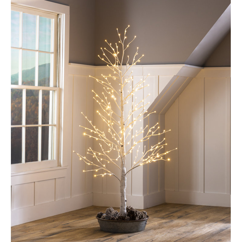 Birch 256 Light Lighted Tree & Branches, 7'