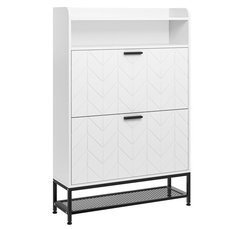 8 Pair Shoe Storage Cabinet