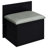 Aurianne 3-Drawer Makeup Vanity & Stool Set-181132548
