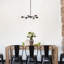 Lustre en laiton mat 6 lumières Jeiner-74890669