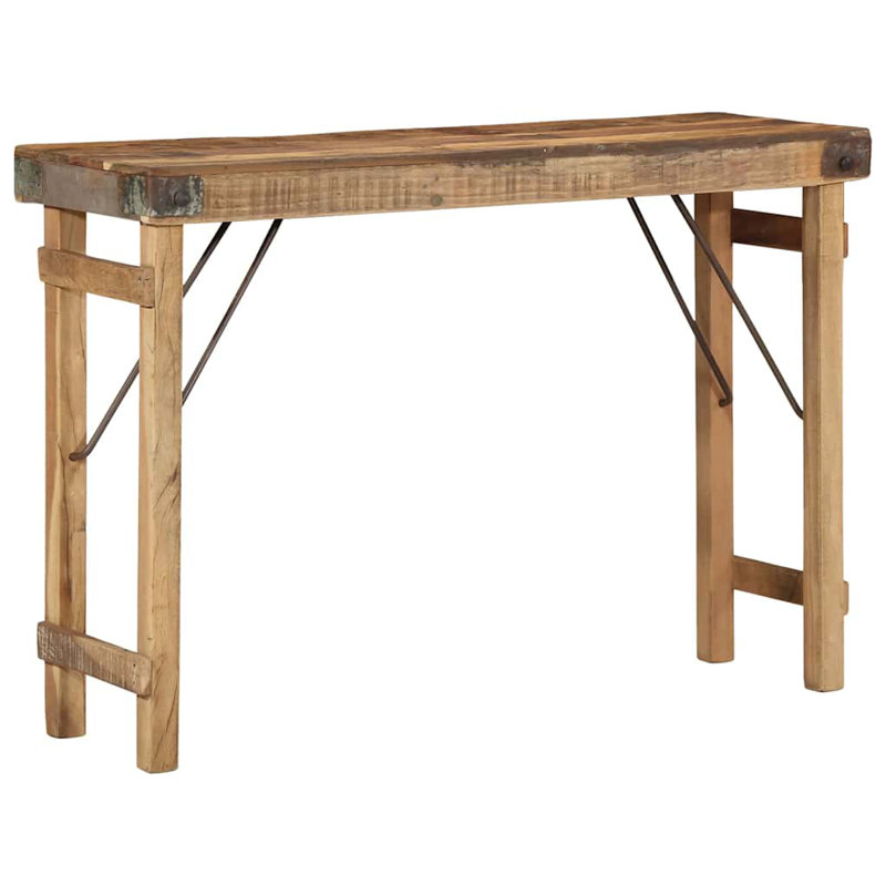 110cm Solid Wood Console Table