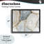 Cadre flottant doré à veines de quartz, design par Svetlana Aleynikova-1355672551-1355672539
